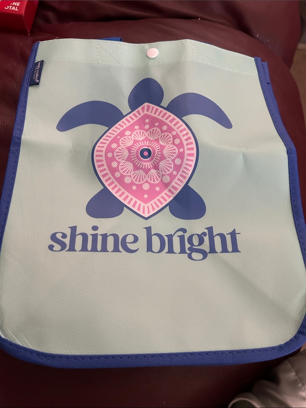 Simply Southern Turtle Tote in Mint, Pink, and Blue